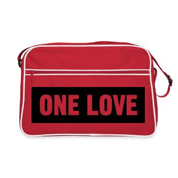 Un seul amour - Sac Retro - rouge/blanc - Devant
