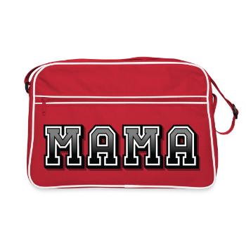 MOM - Retro Bag - red/white - Front