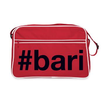 BARI Hashtag - Sac Retro - rouge/blanc - Devant