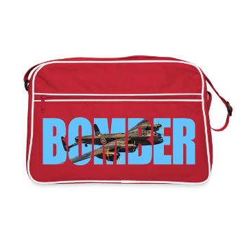 Bomber Avro Lancaster - Retro Bag - red/white - Front