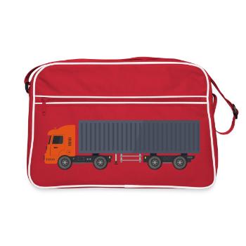 Container trucks - Retro Bag - red/white - Front