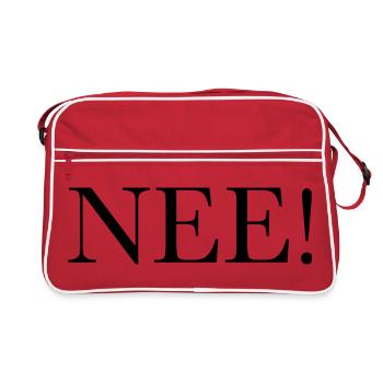 NON! - Sac Retro - rouge/blanc - Devant