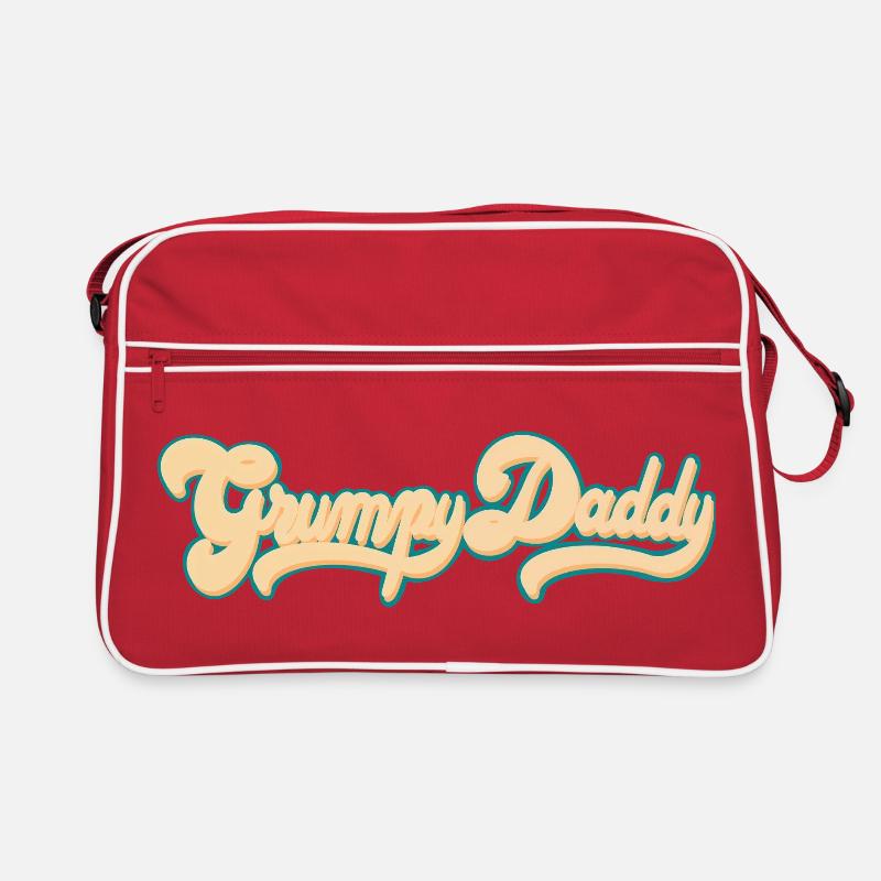 Script rétro de Grumpy Daddy - Couleur « Groovy Baby » Sac Retro