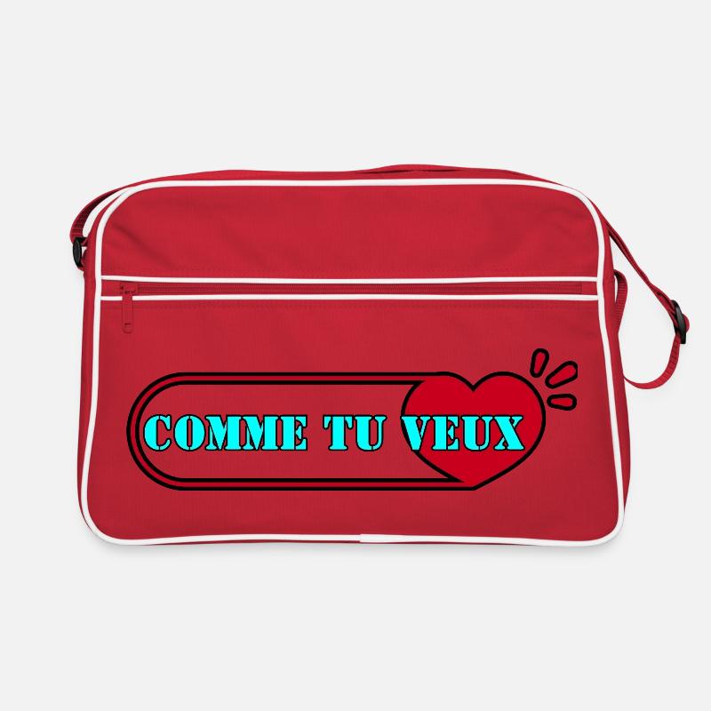 WIE DU WILLST. Retro Tasche