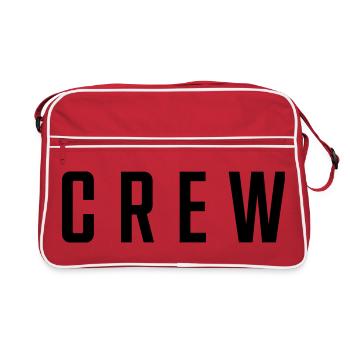 crew - Retro Bag - red/white - Front