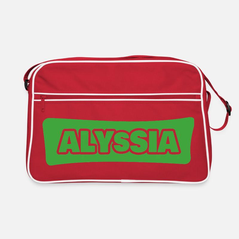 Gift for Alyssia Retro Bag