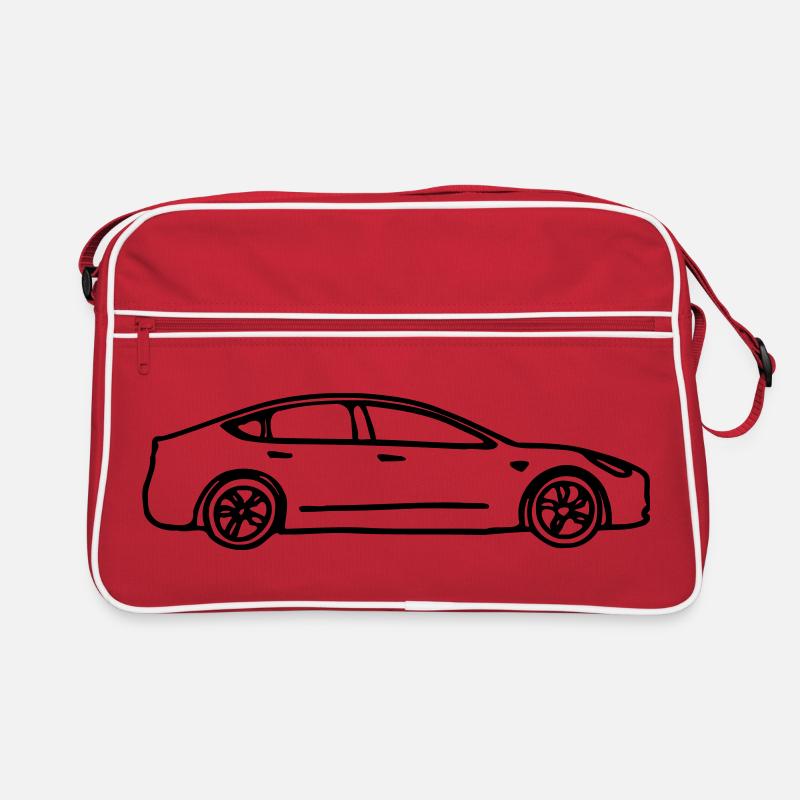 Modèle dessiné 3 Sac Retro