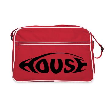 House - Retro Bag - red/white - Front