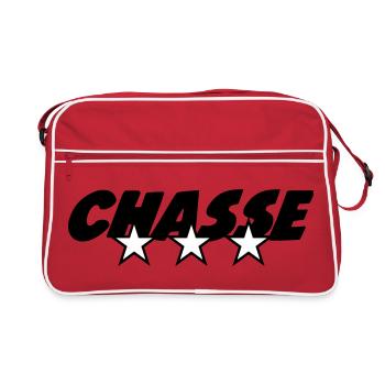 Chasse - Chasseur - Sac Retro - rouge/blanc - Devant