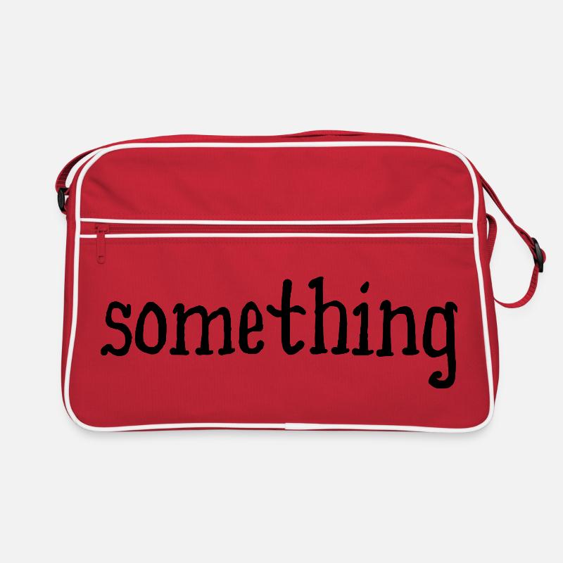 something - something - white Retro Bag