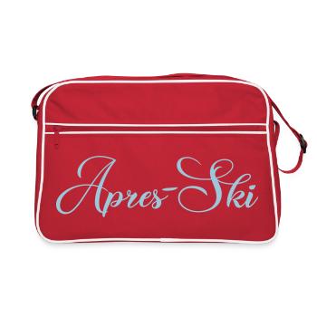 APRES-SKI - Sac Retro - rouge/blanc - Devant