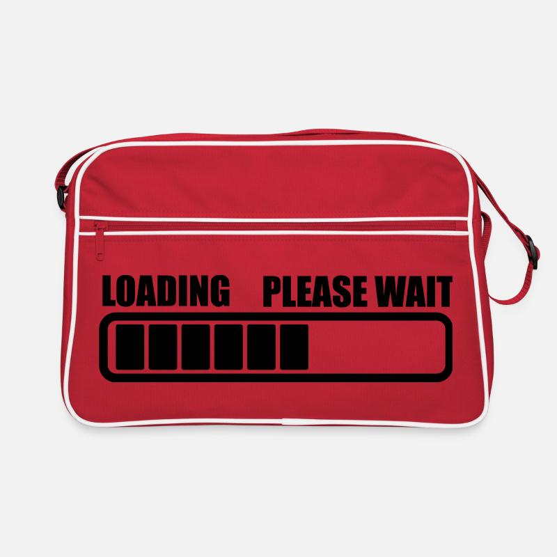 Loading wait a while Retro Bag