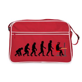 Gamer Evolution 2 - Retro Tasche - Rot/Weiß - Vorne