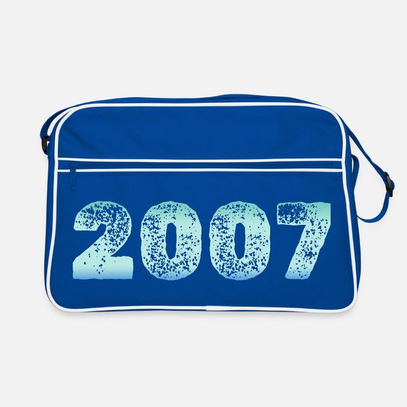 Typographie rétro grunge 2007 Sac Retro