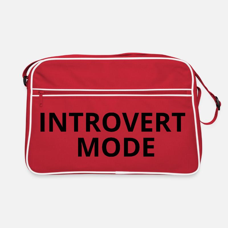 INTROVERT MODE – Minimal Unisex Apparel Sac Retro