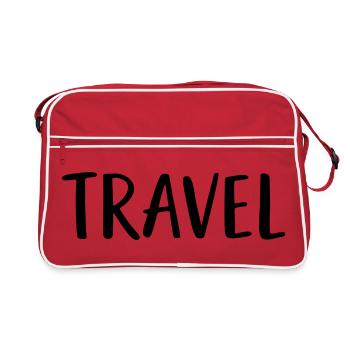 Voyage - Sac Retro - rouge/blanc - Devant