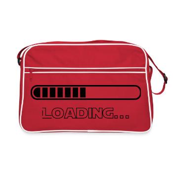 Loading - Retro Bag - red/white - Front