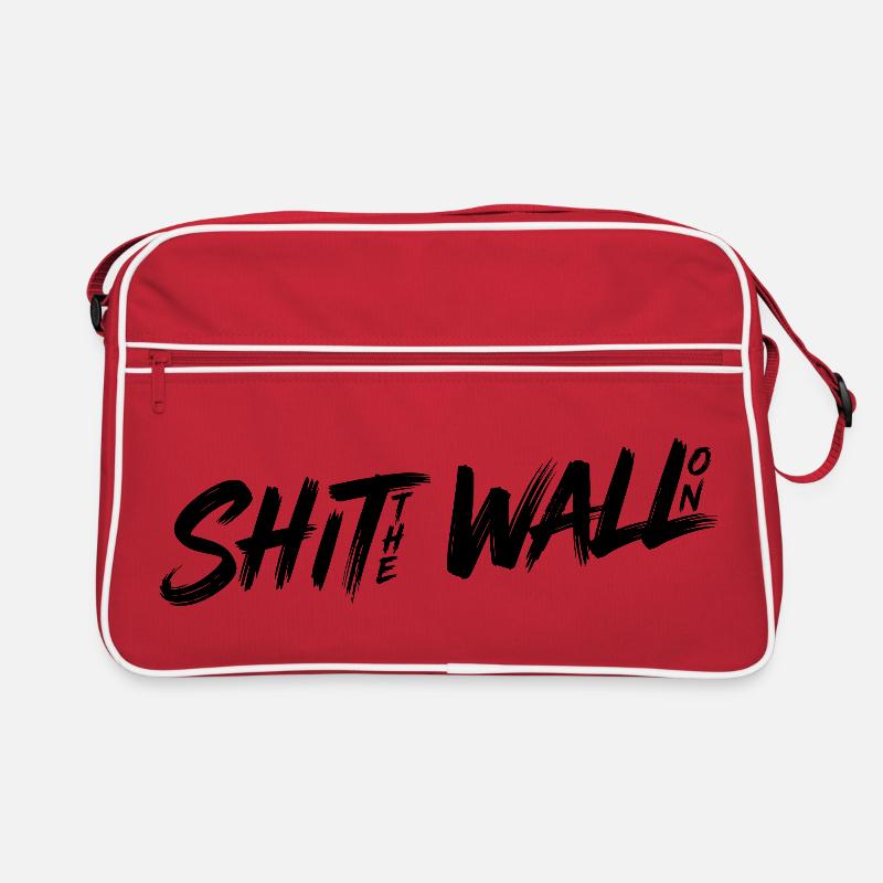 Arrête le mur Sac Retro