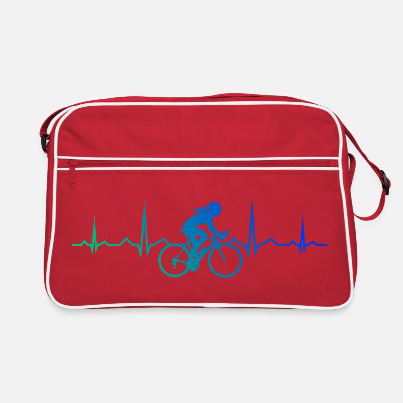 Idée cadeau pour un cycliste de course avec un vélo de route Sac Retro