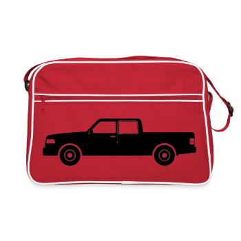 Pick-up - Sac Retro - rouge/blanc - Devant