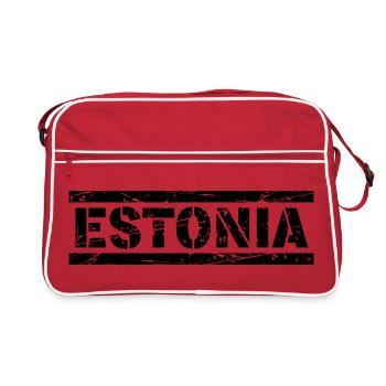 Estonia - Retro Bag - red/white - Front