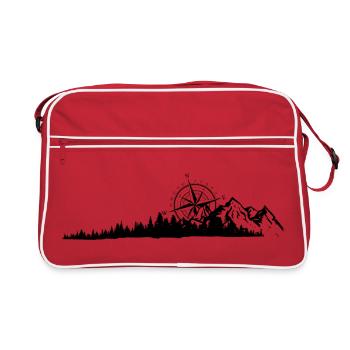 Please upload the design image - Retro Bag - red/white - Front