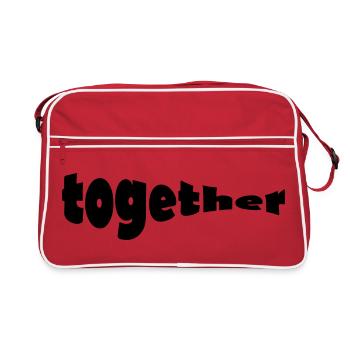 together - Retro Bag - red/white - Front