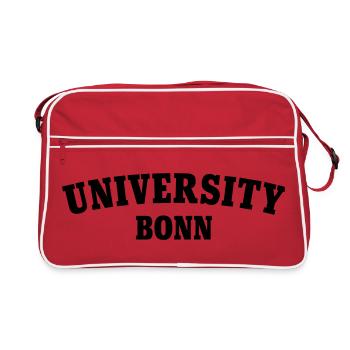 Université de Bonn - Sac Retro - rouge/blanc - Devant