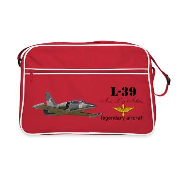 L-39 Albatros - Retro Bag - red/white - Front