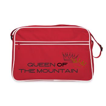 Reine de la montagne – Krone Berg Cycling - Sac Retro - rouge/blanc - Devant