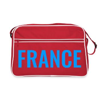 France Bleu - Sac Retro - rouge/blanc - Devant