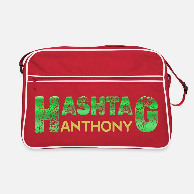 Hashtag Anthony Graffiti Style Sac Retro