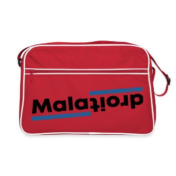 Maladroit - Sac Retro - rouge/blanc - Devant