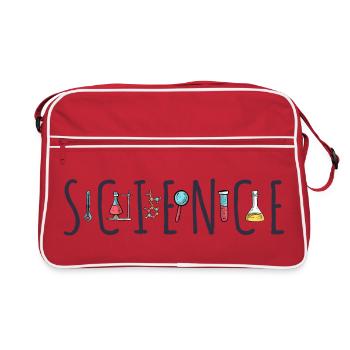 Science - Sac Retro - rouge/blanc - Devant