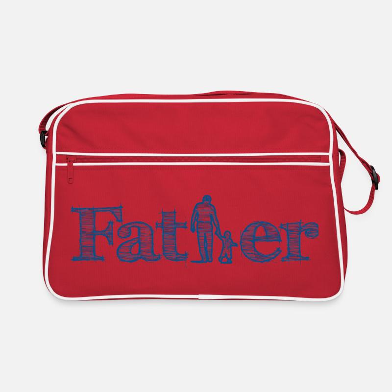 Father and Son Retro Bag
