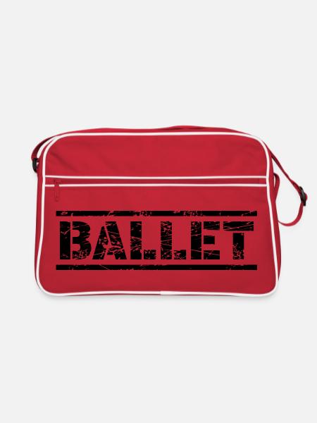 Ballet - Sac Retro - rouge/blanc - Devant