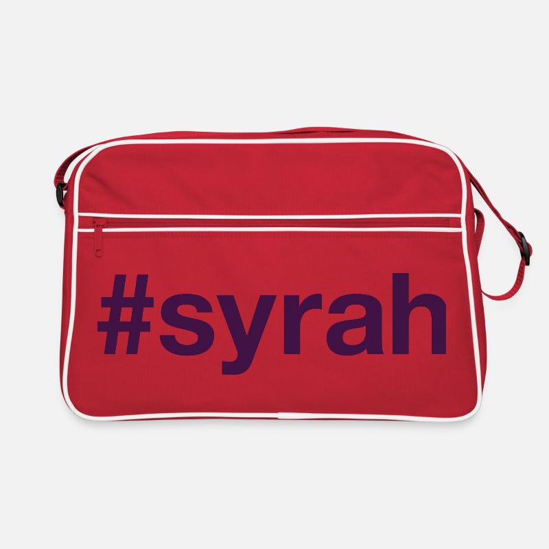 SYRAH Hashtag Retro Tasche
