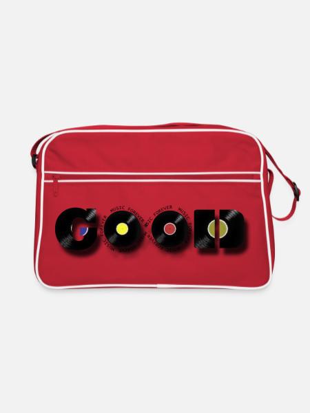 GUT - Retro Tasche - Rot/Weiß - Vorne