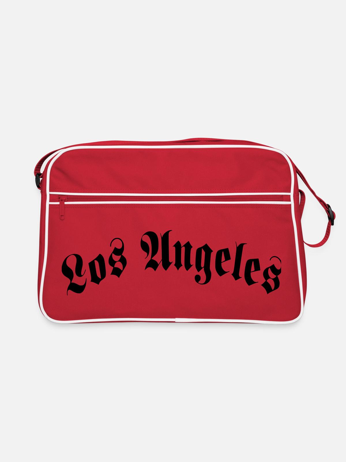 Los Angeles - Retro Bag - red/white - Front