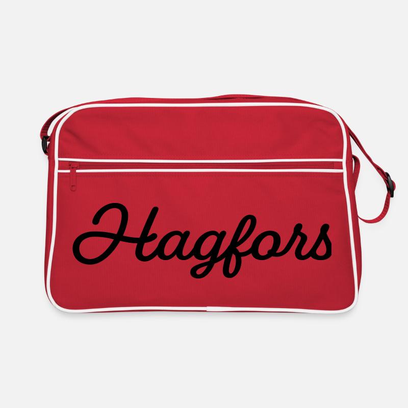 Hagfors schwarz Retro Tasche