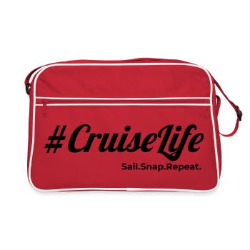 #CruiseLife - Sac Retro - rouge/blanc - Devant