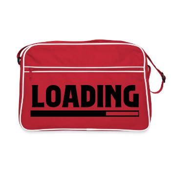 Loading - Retro Bag - red/white - Front