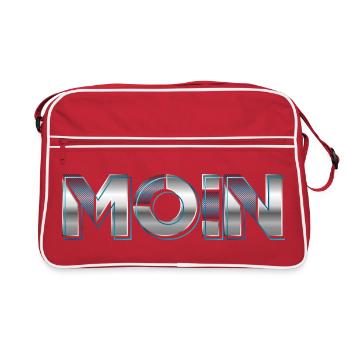 Bonjour - Sac Retro - rouge/blanc - Devant