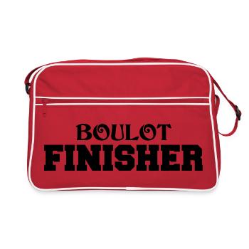 Job Finisher - Retro Bag - red/white - Front