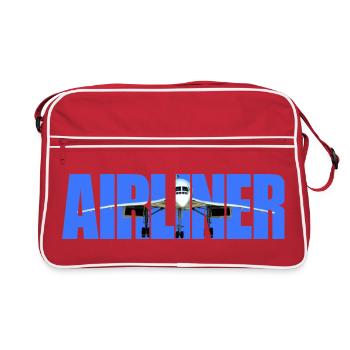 Avion Concorde - Sac Retro - rouge/blanc - Devant