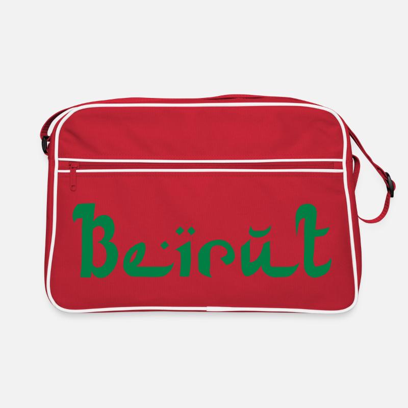 BEIRUT Lebanon Libanon Retro Tasche