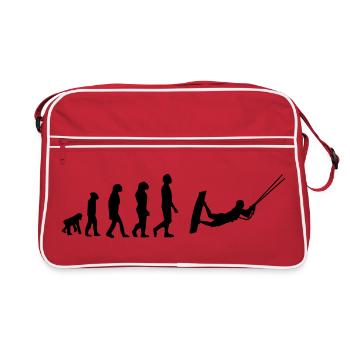 Kiteboard,Kiteboarder,Kiteboarding,Mer,Conseil - Sac Retro - rouge/blanc - Devant
