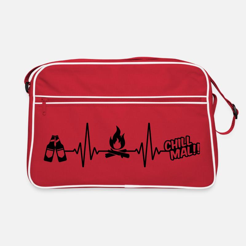 puls bier chillmal Retro Tasche