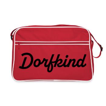 Dorfkind Statement - Retro Bag - red/white - Front