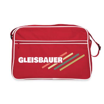 Workplace Track Builder - Retro Bag - red/white - Front